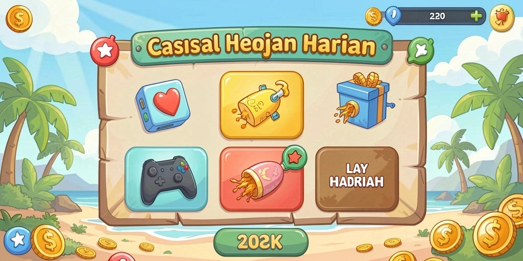 Bonus menarik untuk pemain baru.