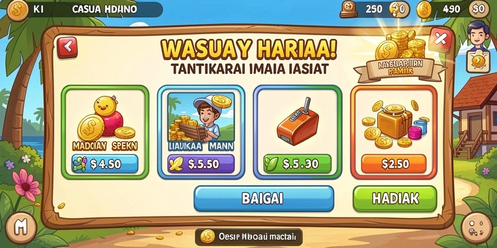 Fitur turnamen yang menantang dan seru.