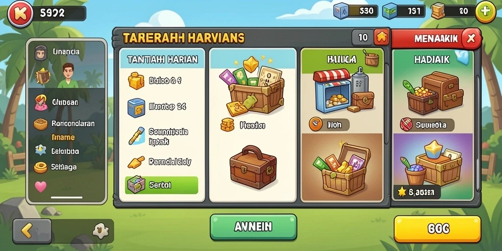 Level baru yang penuh tantangan dan keseruan.
