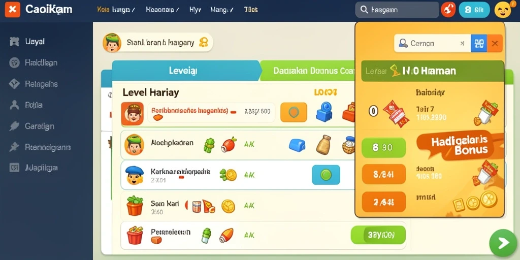 Gameplay yang seru dan penuh tantangan.