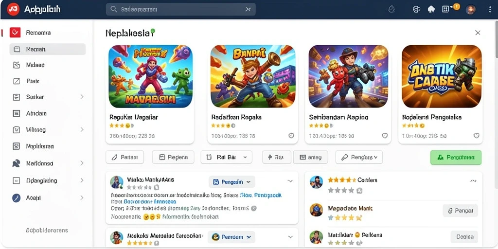Variasi permainan yang beragam untuk semua kalangan.