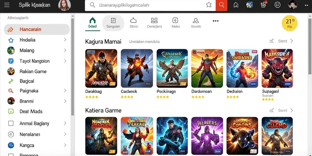 Pengalaman bermain yang mengasyikkan dan menyenangkan.