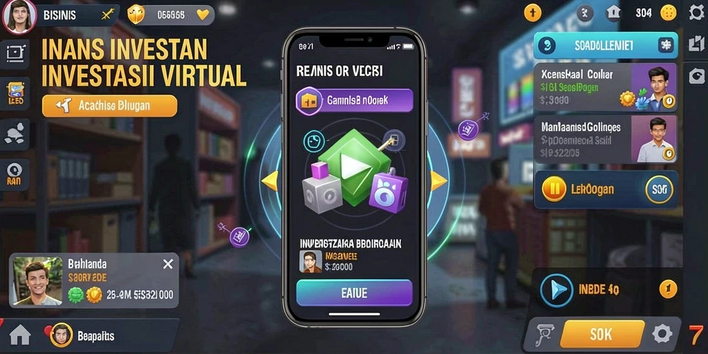 Gambar komunitas interaksi antar pemain dalam LUXURY138.
