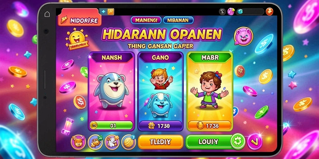 Lingkungan yang indah dan dirancang dengan detail.
