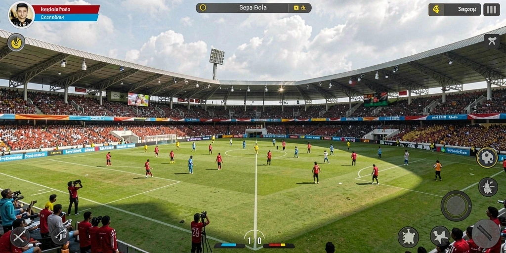 Screenshot memperlihatkan fitur komunitas yang interaktif.