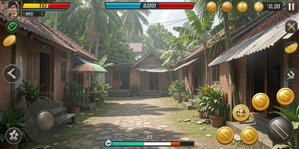 Fitur turnamen yang menambah keseruan bermain.