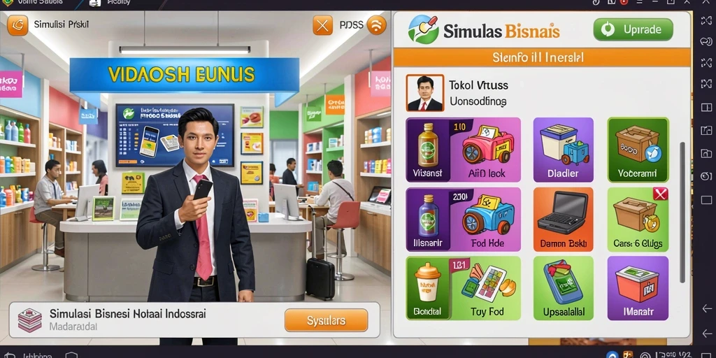 Fitur interaksi sosial yang membuat permainan lebih seru.