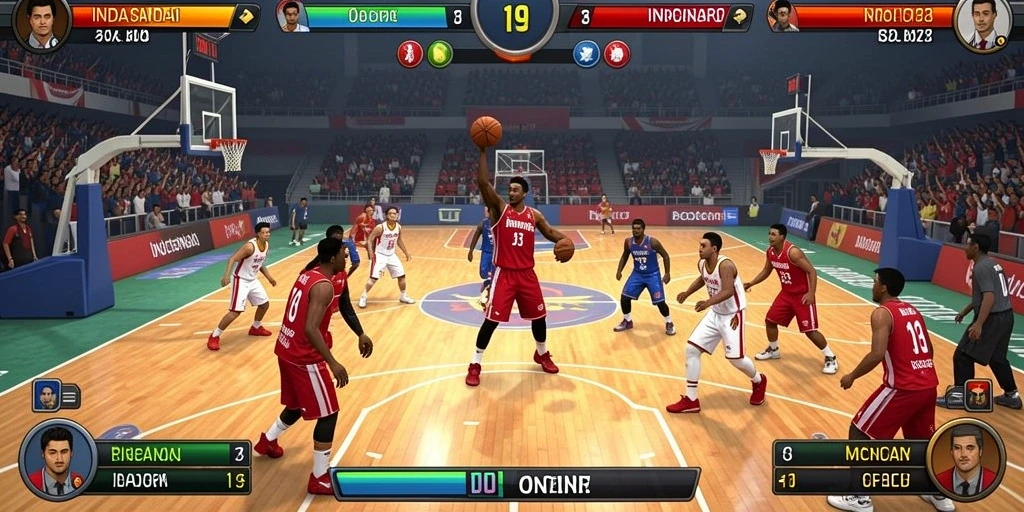 Screenshoot fitur sosial antar pemain yang interaktif.